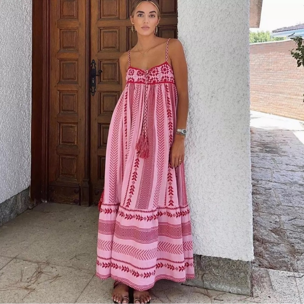 Zara COMBINATION CROCHET KNIT MAXI DRESS
Size S | MULTICOLORED REF 7200/003